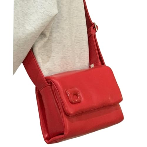 Petit Sac Bandoulière Rouge Idée Cadeau Mariée et Invitées