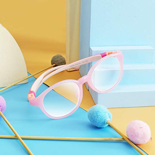 Image of VisionGlobal Blue Light Blocking Glasses for kids, Anti Eyestrain and Blurry, Computer Glasses, Anti Glare