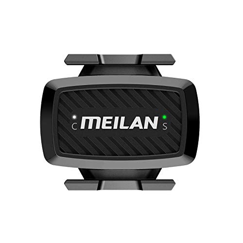 MEILAN C1 Cycling Speed and Cadence Sensor, Bluetooth/ANT+ Wireless Bike Sensor