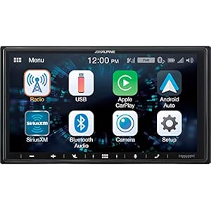 Alpine iLX-W650 Digital Multimedia Receiver with CarPlay and Android Auto Compatibility