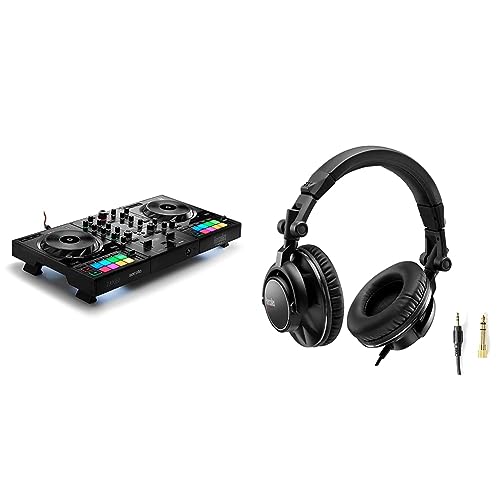 Hercules DJControl Inpulse 500 2-Deck USB DJ Controller for Serato DJ and DJUCED & Hercules HDP DJ60...