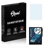 Bruni Screen Protector compatible with Onyx Boox Max 2 Protector Film, crystal clear Protective Film (2X)