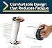 SF-756 Hand Saver Stretch Film Dispenser, 3 Inch Core, Brake Tensioner, Ergonomic Hand Saver, Lightweight Wrap Handle, Warehouse Packaging Tool