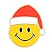 Christmas Smiley Face Holiday Lapel Pin