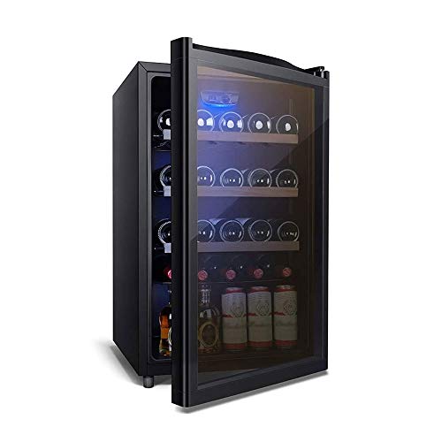 ATAAY Weinkühlschrank, Weiß- und Rotweinkühlschrank Weinkühlschrank mit digitaler Temperaturanzeige, freistehender Kühlschrank, leiser Betrieb, Fr ATAAY Weinkühlschrank, Weiß- und Rotweinkühlschrank Weinkühlschrank mit digitaler Temperaturanzeige, freistehender Kühlschrank, leiser Betrieb, Fr