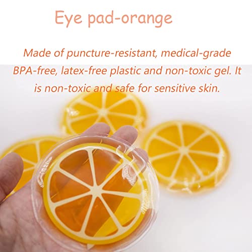 Eye Pad, Eye Gel Ice Pack, Reusable Gel Eye Mask, Eye Cooling Pad Hot Cold Therapy Eye Patch,Gel Eye Pad Cold Eye Mask Hot Cold Compress Reusable Gel Eye Pads Treat Eye Swelling #TOP1
