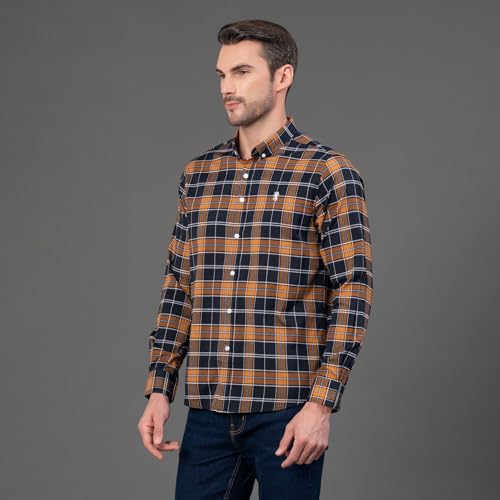 Image of Red Tape Men's Cotton Regular Fit Shirt