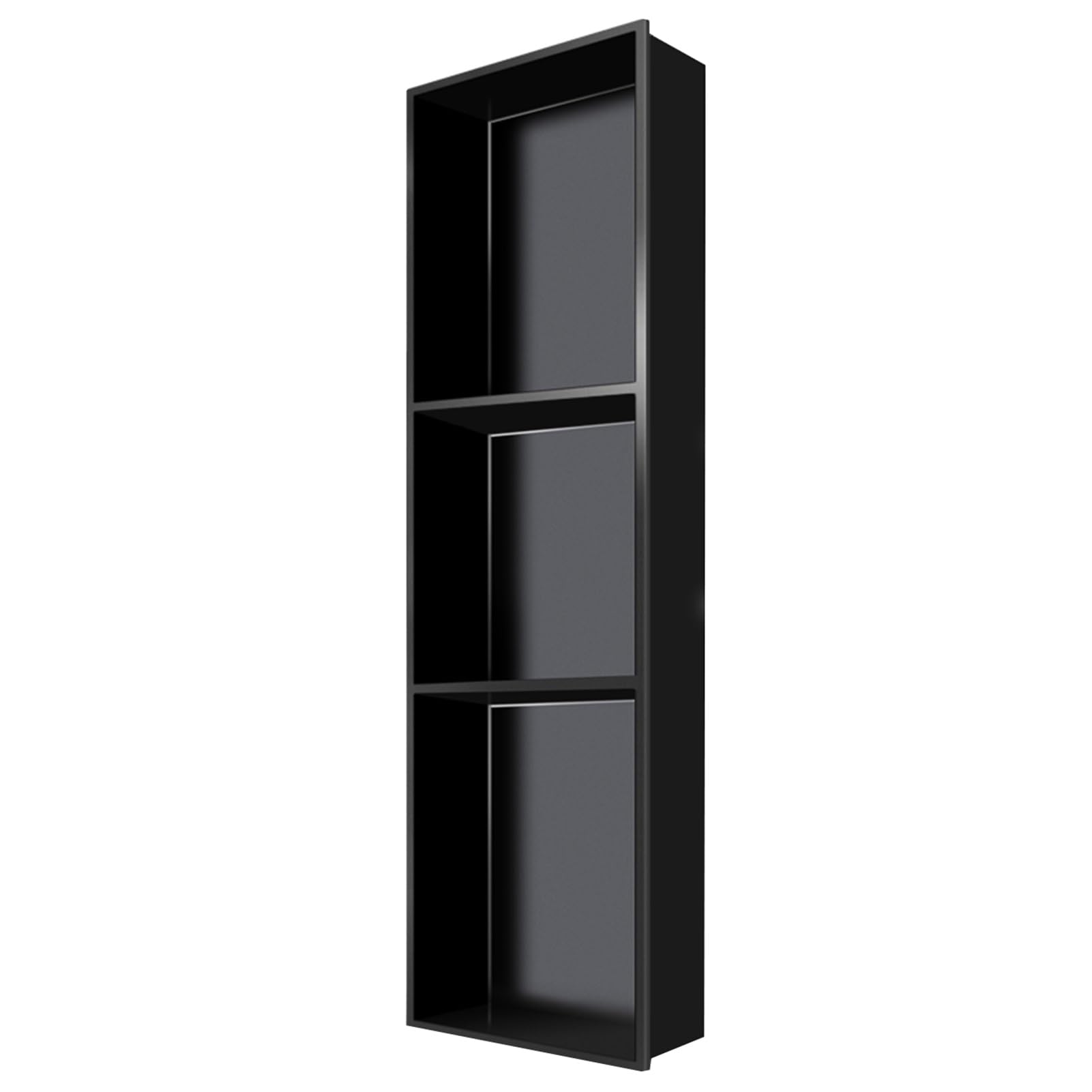 TPDRKOWJX Shower Niche，Wall Niche, Stainless Steel Black/Red Multiple Sizes 12.5CM Depth(Red,70x28x12.5CM)(Black,90x28x12.5CM)