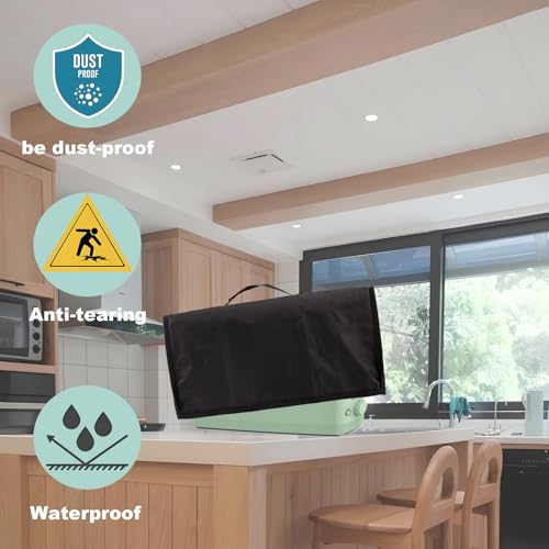 Heavy Duty Toaster Cover 2 Slice Compatible with Bella Toaster Slim,Waterproof Dustproof Protective Cover Case for Bella 2 Slice Slim Toaster Kitchen Appliance.Women/Mother's Day Gift