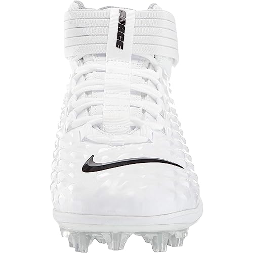 Nike Force Savage Pro BV3969-100 White-Orange-Black Men's Football Cleats3