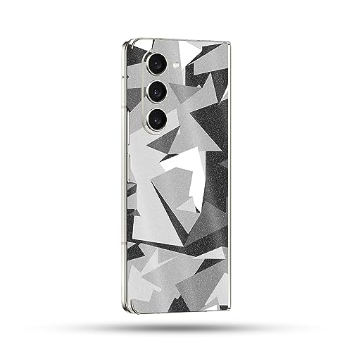Image of MightySkins Glossy Glitter Skin Compatible with Samsung Galaxy Z Fold 5 Full Wrap - Mono Camo | Protective, Durable High-Gloss Glitter Finish | Easy to Apply & Change Styles | Made in The USA