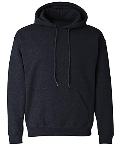OYABEAUTYE Männer klassischer Hoodie Kapuzenpullover mit Tasche(Large/X-Large,schwarz) Cover
