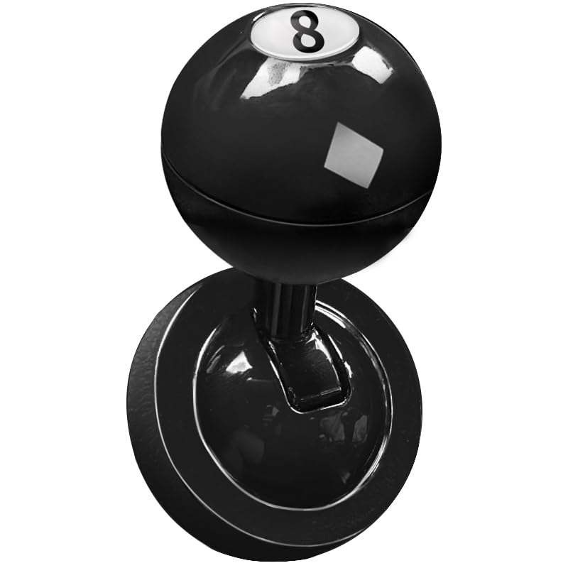 Aiydachy Push Start Button Cover Car Joystick Car Push to Start Button Rocker Joystick Car Starter Protector Metal Ball-bar Automotive One-Touch Push to Start AccessorieBlack