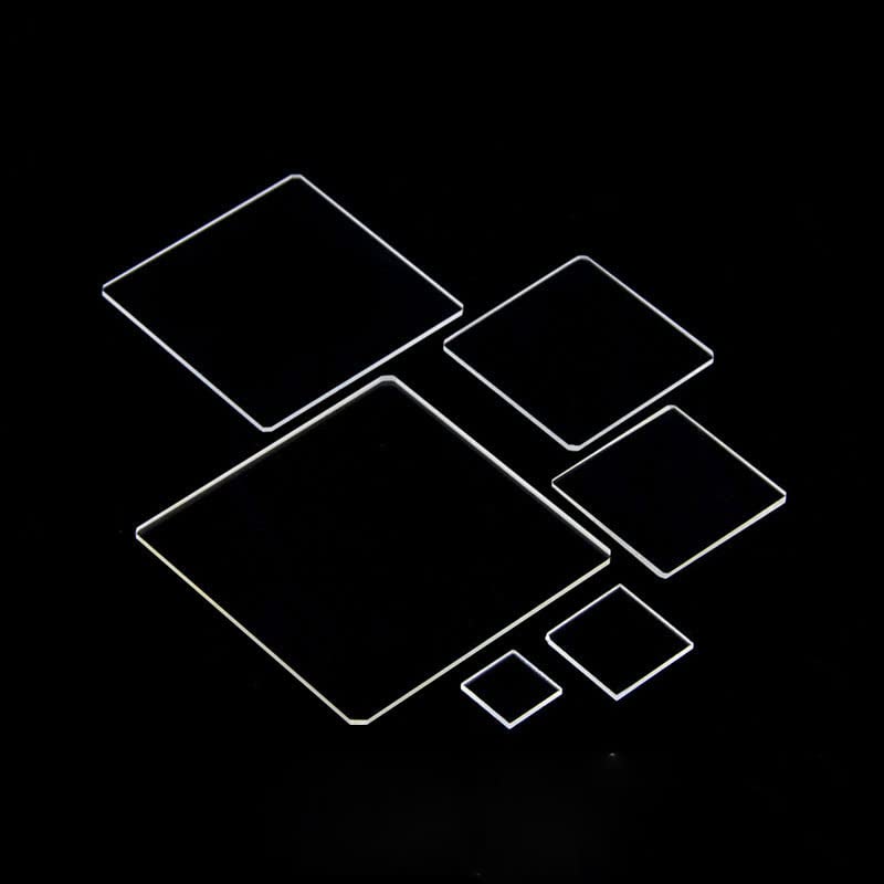 Produktbild von ERBER Ultradünne Quarzglasplatte Jgs1 – 15x15x0,5mm, Für UV-Fluoreszenz & Wissenschaftliche Forschung