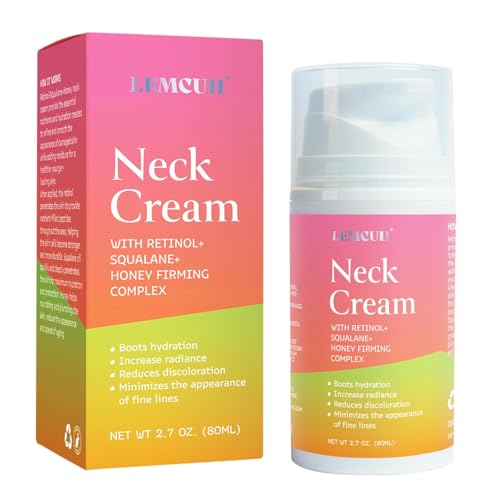 Bestkiss Neck Cream for Tightening and Firming: Anti Aging Anti Wrinkles Reduces Neck Lines Fine