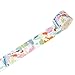 Produktbild CAOLATOR.Washi Tape Bronzing Aquarell Motiv Masking Tape Bunt Papier Klebebänder Dekoband Deko Klebeband zum Basteln Scrapbook Fotorahmen Grußkarte Handwerk DIY 3cm*500cm #12
