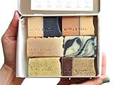 Myrtle & Soap Handgemachte Seifen Geschenkbox, Naturseifen-Set, 6 Mini-Seifen (6 x 50g)