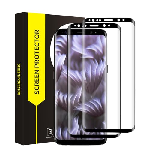 Carantee 2 Stück für Panzerglas für Samsung Galaxy S9 Plus Schutzfolie, 3D 0 Staub & Blasen Passt Perfekt Samsung S9 Plus Displayschutzfolie, Hohe Auflösung S9 Plus Folie