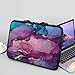 Belidome Laptop-Hülle mit Griff und Marmordruck, Laptophülle, Netbook- und Tablet-Hülle für Damen und Herren, Größe 12 Zoll