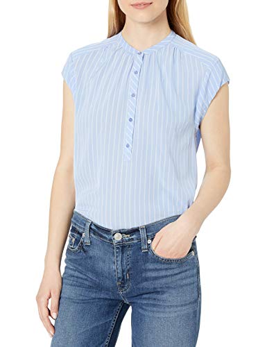 Joie Women's Hassie Blouse, Sunset Blue, M