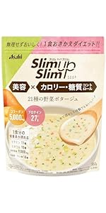 Amazon.co.jp: スリムアップスリム アサヒグループ食品 イート 抹茶味