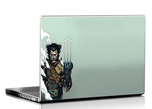 Image of PIXELARTZ Laptop Skin Comics Superhero 15.6 Inches Laptop Skins /Stickers HD Quality Multi Colour (2081)