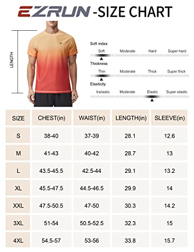 Men's Rash Guard Swim Shirts Summer Upf 50+ Uv Sun Protection Quick Dry Beach Fishing Water Shirts T Shirts For Men(Vermilion Gra,M) #TOP5