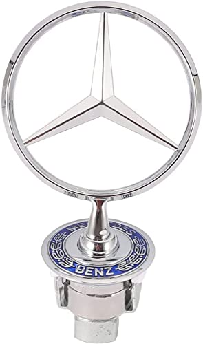 MOIVIKIM 3D Emblem for Mercedes Benz Car Logo Front Vehicle Hood Ornament for Mercedes Benz S Class W221 W222 W223 Car Accessories