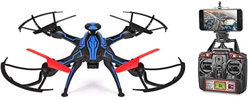 World Tech Toys Venom Pro Live Feed HD Camera GPS Drone 2.4GHz 4.5CH Picture/Video Camera RC Quadcopter