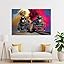 sinyumoney Steam Trains in Motion -1 Posters Prints Bedroom DecorCanvas ...