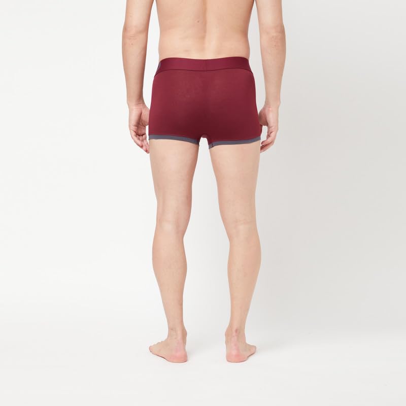Image of Zoiro Men's Soft Cotton Blend Solid Trend Trunk (Pack of 2) |Colours May Vary