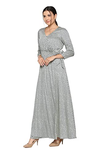 Image of Allen Solly Women's A-Line Knee-Long Dress
