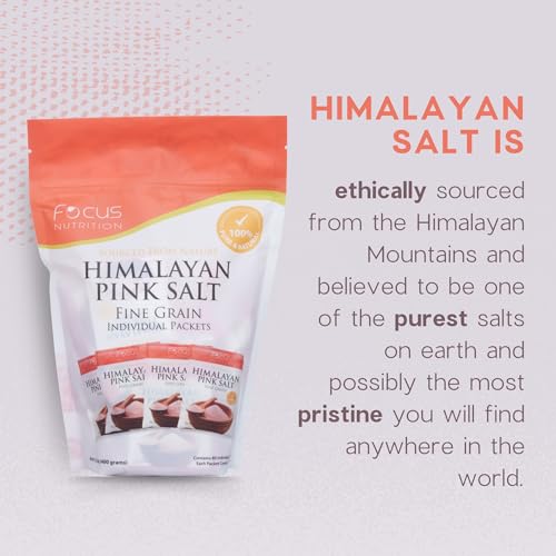 Focus Nutrition Sal Rosa del Himalaya en Sobres, 80 unidades miniatura 4