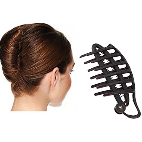 cuhair 2pc DIY Magic French Hair Twist Women Girl Needle Hairpin Hair Clip Dinner Party Hair Styling Tools Accessories Cover
