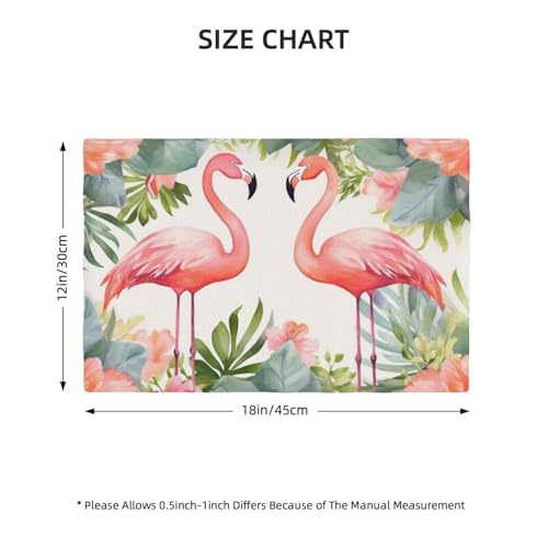 Sets de table en lin tropical pour mariages et fêtes d'été - 3
