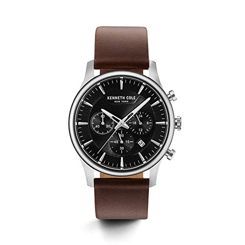 Montre Kenneth Cole New York KC15106002 bracelet cuir de prestige