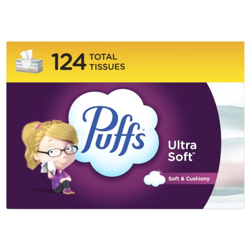Puffs Facial Tissues Ultra Soft, 1 Rectangle...