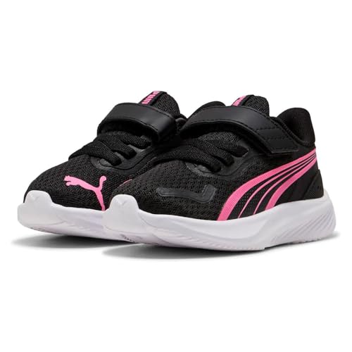 Chaussure PUMA Pounce AC+ INF bébé basket de sport noir rose blanc 26 EU