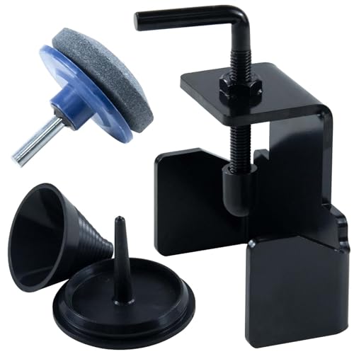 Lawneagle Universal Lawn Mower Blade Removal Tool with Lawn Mower Blade Sharpener Mower Blade Balancer Kit Replaces Cub Cadet 490-850-0005 Blade Removal Tool MTD 490-850-0005 Blade Removal Tool