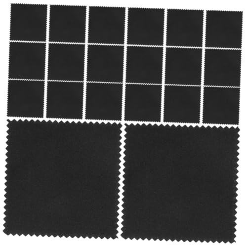 MOBUTOFU 多用途クリーニングクロス 100枚パック メガネ、カメラ、レンズ、ジュエリー用のソフトベルベットワイプ