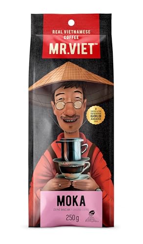 Mr. Viet Moka Ground Coffee, 250 g