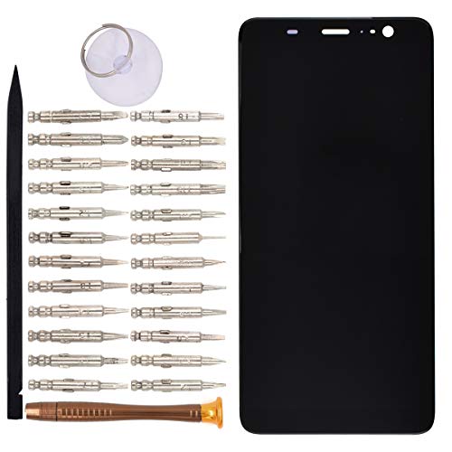 Image of LCD Touch Digitizer Screen Assembly Replacement for HTC U11+(Black)