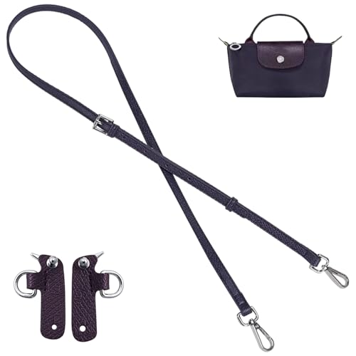 Image of Jiesinlov Leather Bag Shoulder Strap Replacement Crossbody Adjustable Conversion Kit Fit for Mini Pouch