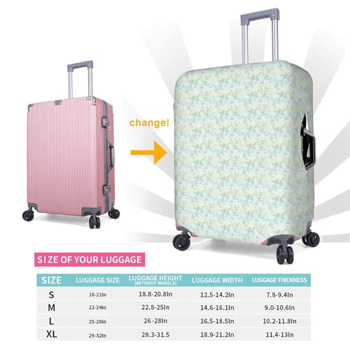 Housse de protection imperméable pour valise taille S blanche