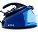 Produktbild Tristan Auron Superfast Dampfbügelstation 6.5 bar Dampfdruck I 2800 W, variabler Dampf, 420g/Min. Dampfstoß I 1,7L Wassertank  Abschaltautomatik (Blau mit Ablage)