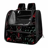 otnrnondcl Science School Icons (1) Cat Backpack Carrier Pet Backpack Carrier for Small Dogs and Medium cat Puppy Kitten Bunny