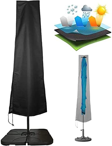 Umbrella Covers,Patio Waterproof Market Parasol Covers with Zipper for 7ft to 11ft Outdoor Umbrellas Large