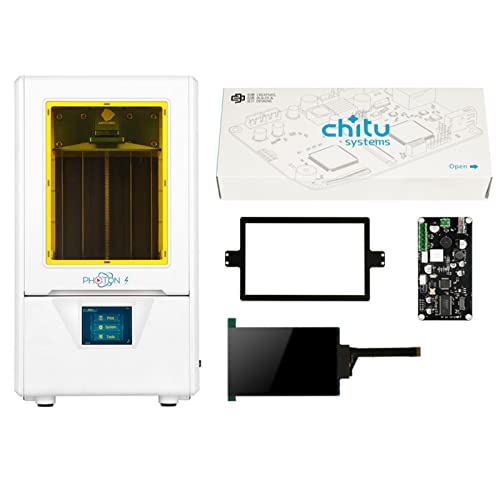 Pantalla LCD mono de 6.08 pulgadas para reemplazo Anycubic Photon S, kit de pantalla LCD mejorada Chitu V2 Motherboard, curado de luz 2K con resolución 1620x2560 Cover