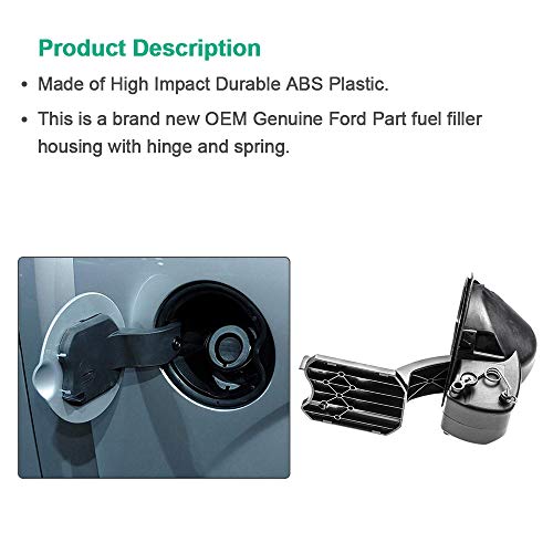 image for A ABIGAIL Fuel Gas Filler Door Housing Pocket w/Hinge For 2009-2014 F1