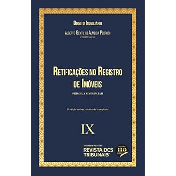 Capa do livro Retificações no Registro de Imóveis - Coleção Direito Imobiliário - Vol 9 2º Edição